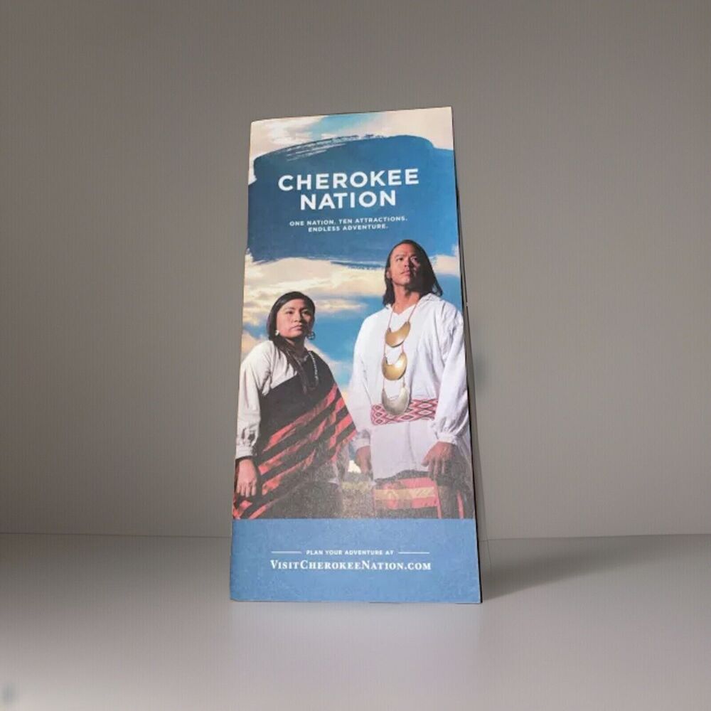 Cherokee Nation Oklahoma Brochure Casinos Museums Information Guide